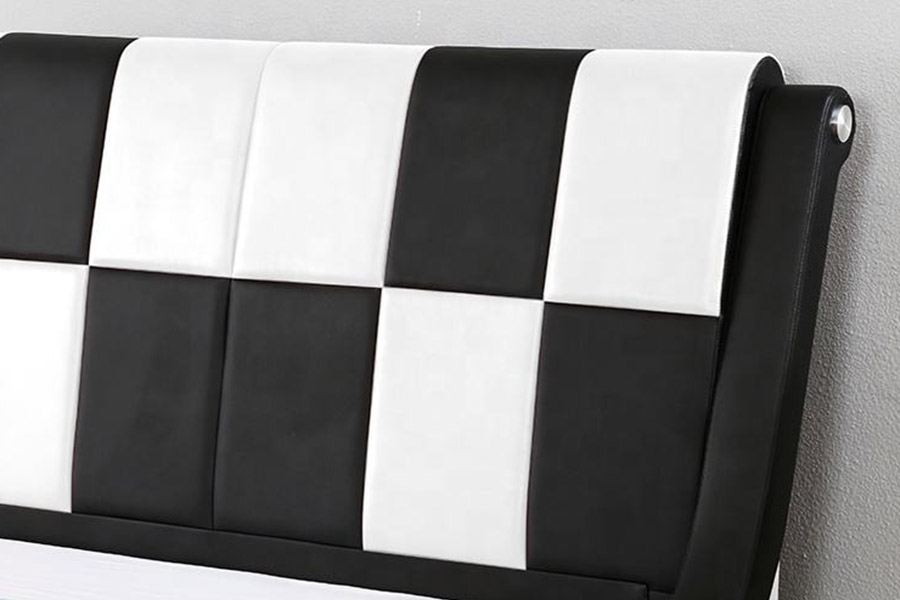 1443 Double king Size PU synteettisellä nahalla verhoiltu sänky