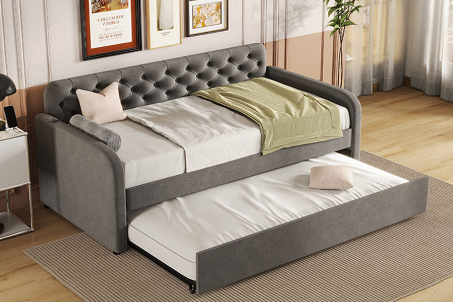 1385 Modern Lift up Hotel Bed Frame Laatikot Säilytys Sängyn runko