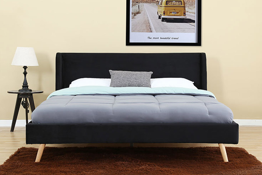 1385 Modern Lift up Hotel Bed Frame Laatikot Säilytys Sängyn runko