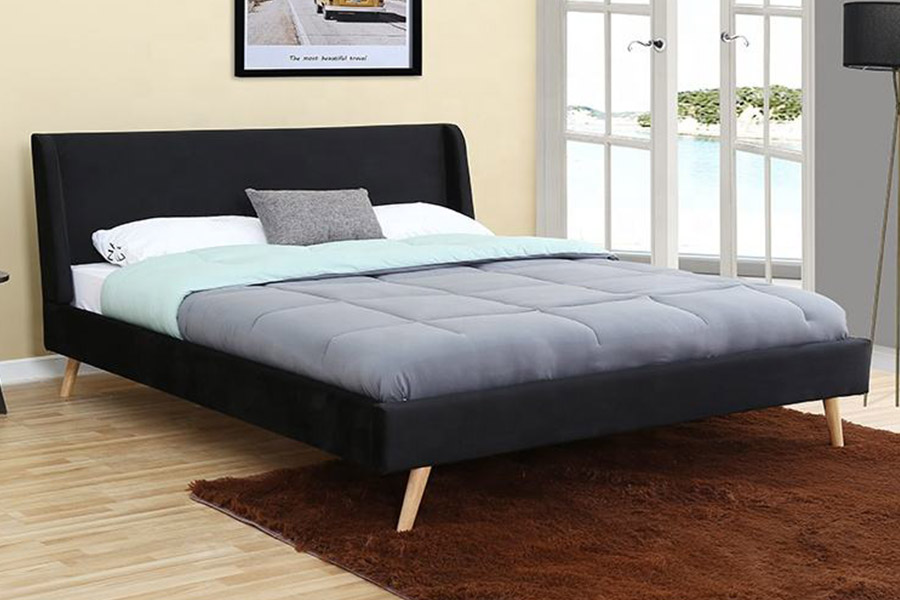 1385 Modern Lift up Hotel Bed Frame Laatikot Säilytys Sängyn runko