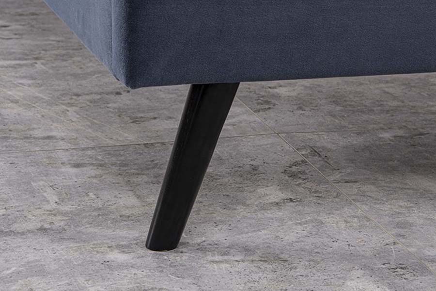 1663 Kaksinkertainen tuftattu samettipuusänky Pehmustettu sänky