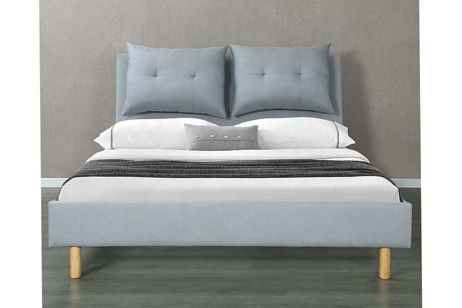 1503 Tyynynrunko MDF-tyylinen moderni design pehmustettu sänky