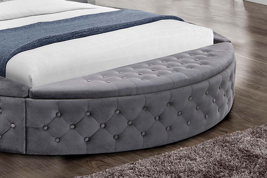1611 Moderni Luxury pehmustettu tuftattu sänky Pehmustettu sänky