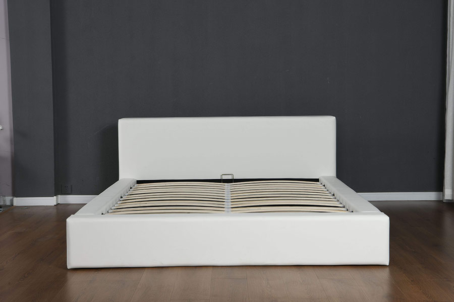 4246 Scandinavian Minimalist keinonahkainen säilytyssänkykehys