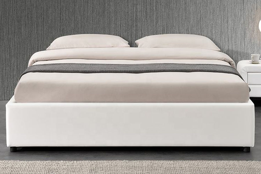 1155G Modern Faux Leather Hotel kaasuhissin säilytyssänkykehys